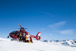 Les hélicoptères d'Air-Glaciers sont déjà intervenus plus de 1200 fois cet hiver (image d'illustration).